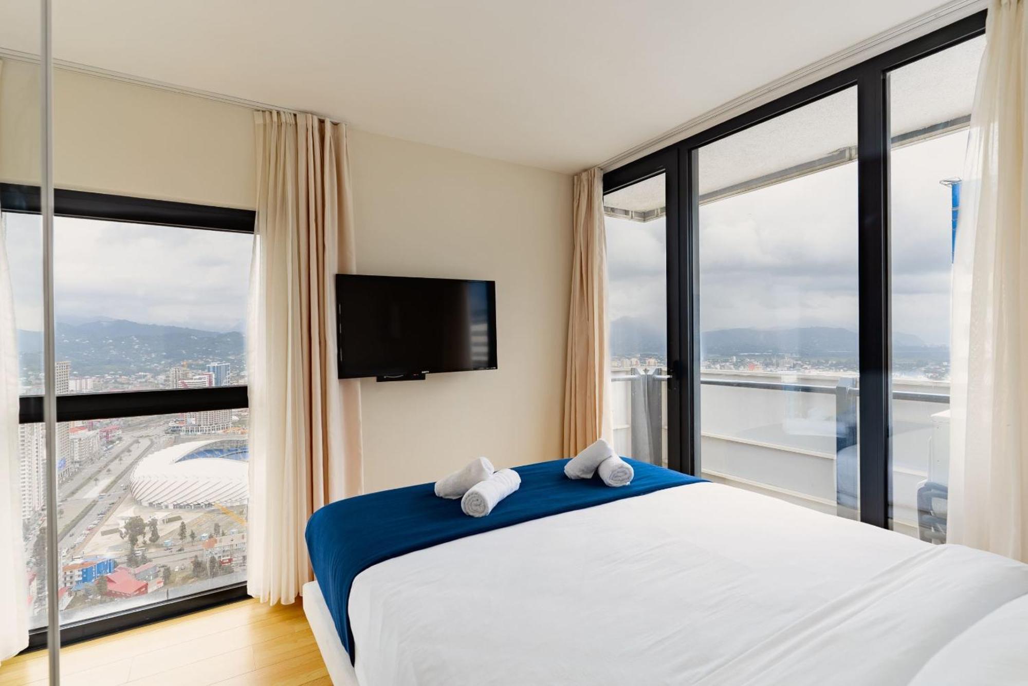 Relax And Unwind Premier Sea View Aparthotel In Batumi Bagian luar foto
